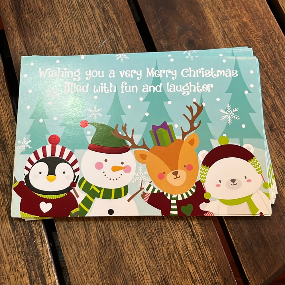 Christmas Season Cards New Set of 10 NEW